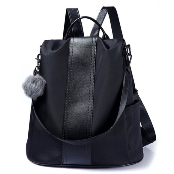 Handbags - WATERPROOF BLACK BACKPACK